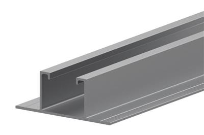 De ancho 37 mm Perfil de transición GedoTec sobre el carril de suelo de perfil de aluminio plano de autoadhesivo 100 cm 3 coloures Made in Germany 
